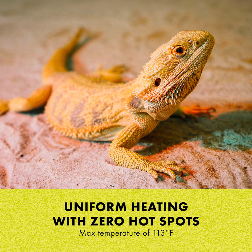 Zilla Heat Mat carbon fiber technology ensures durable, efficient heating