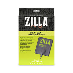 Zilla Heat Mat underside terrarium shows even warmth across the floor
