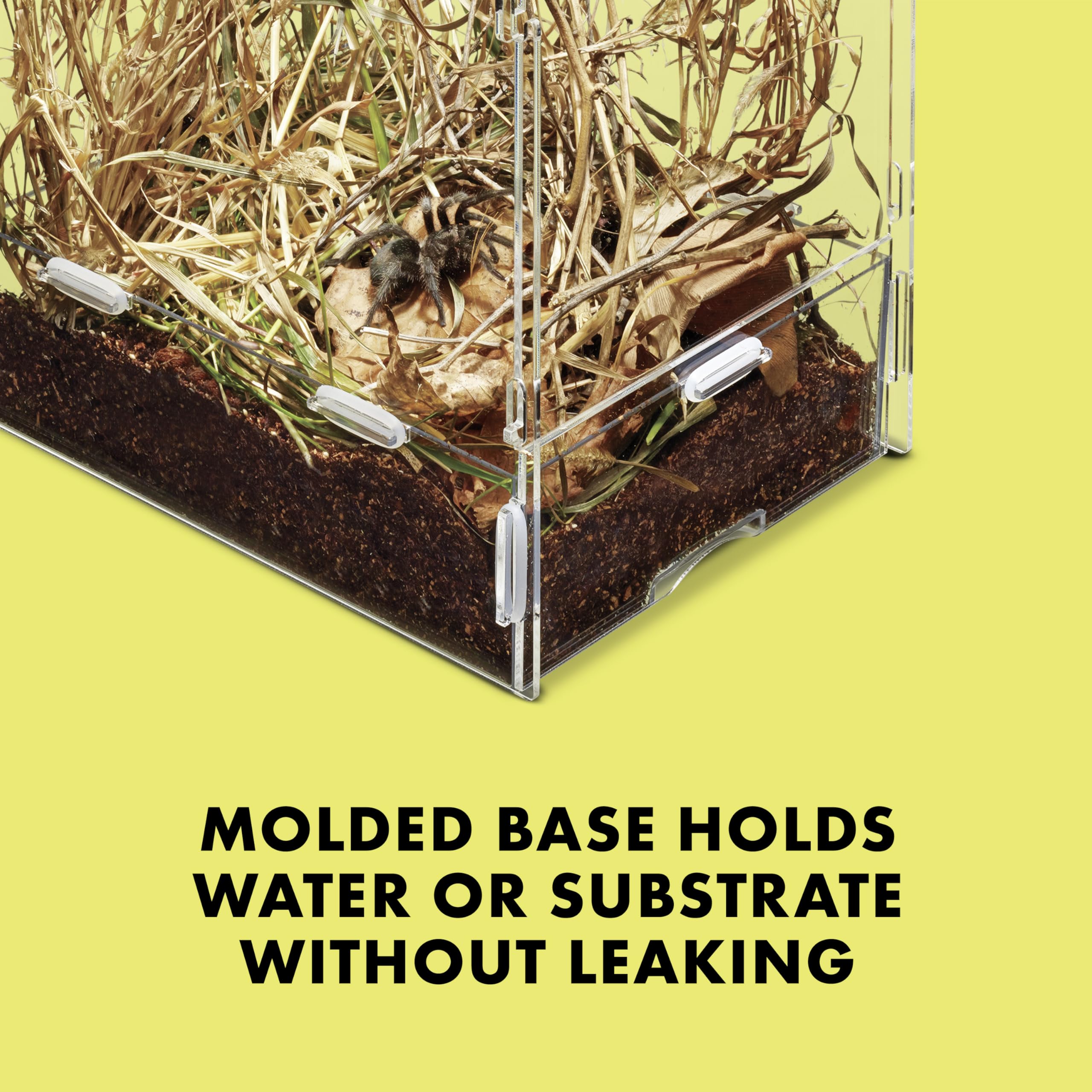 Zilla Micro Habitat terrestrial setup suitable for ground-dwelling species