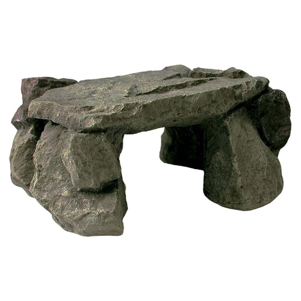 Zilla shale rock den hide-niches, offering privacy and a cool retreat for reptiles