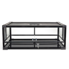 Zilla QuickBuild terrarium front door view demonstrates easy access for feeding and observation.