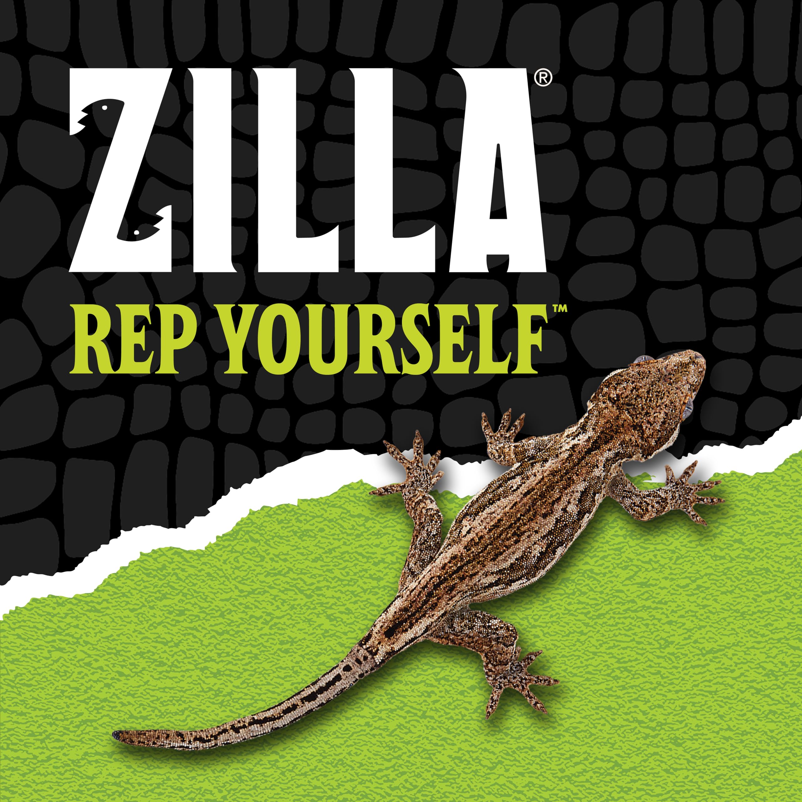Zilla QuickBuild removable bedding tray simplifies cleaning and substrate changes.
