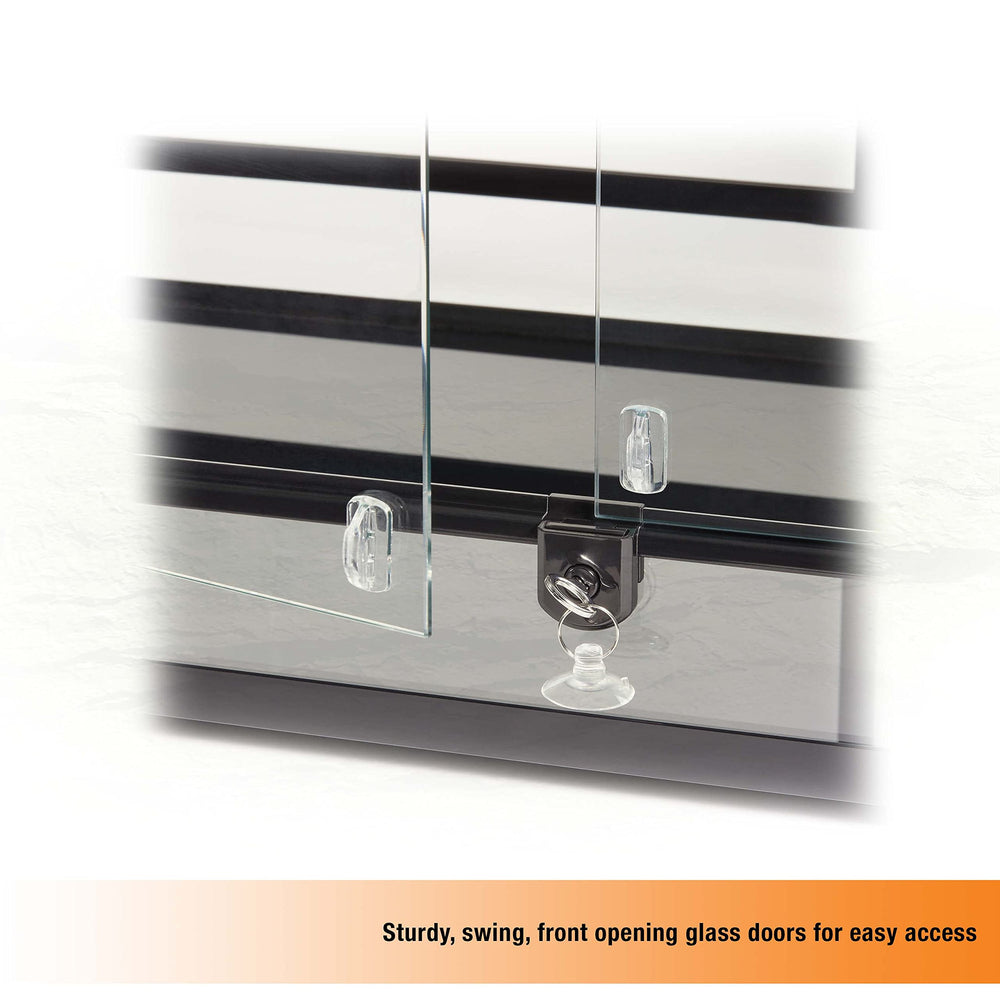 Zilla QuickBuild stackable design lets you display multiple habitats neatly.