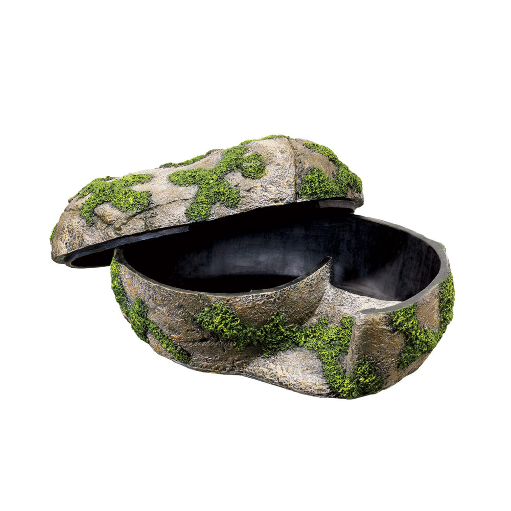 Zilla Rock Lair side entrance enables easy access and air exchange for reptiles