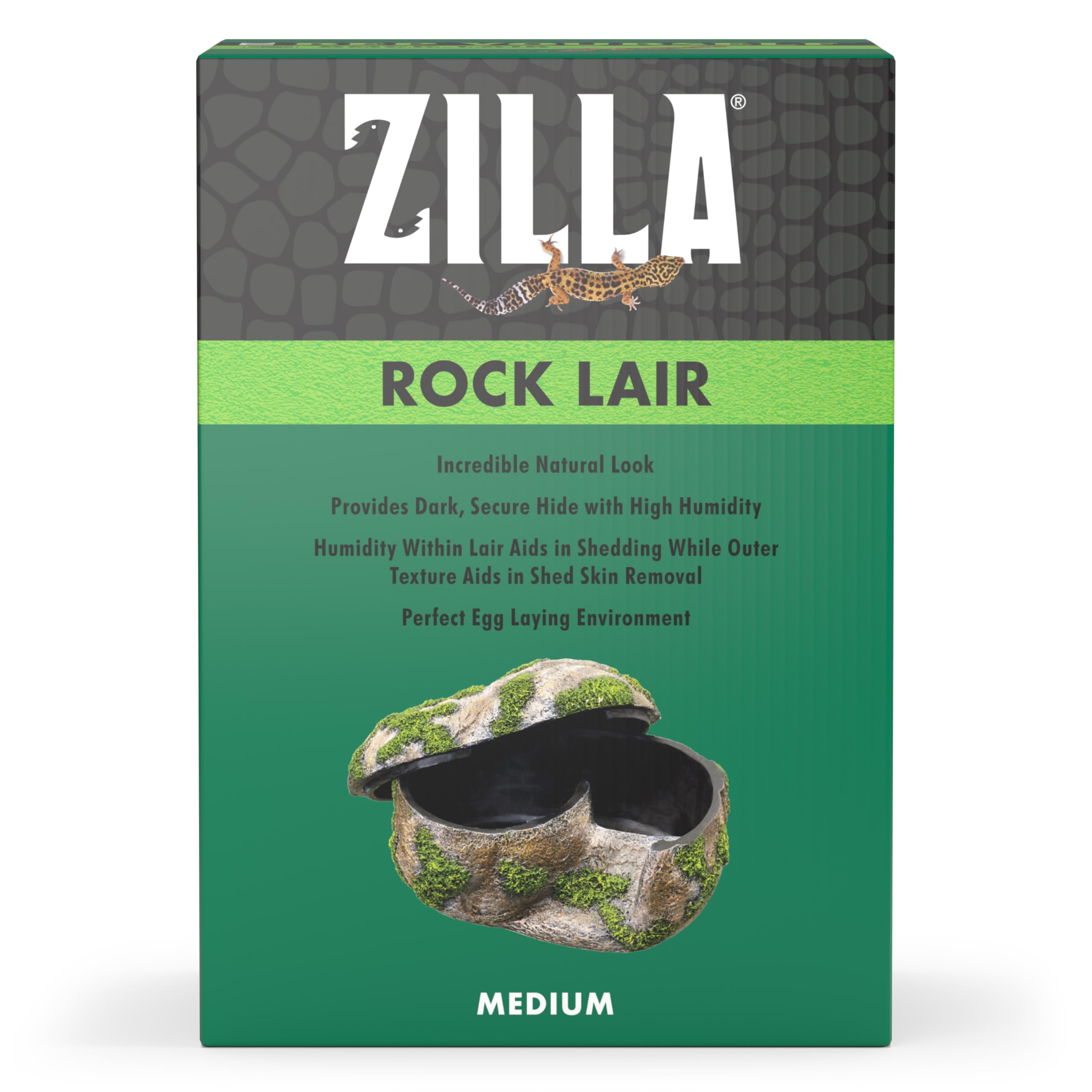 Zilla Rock Lair texture-surface showcases rough surface aiding sloughing