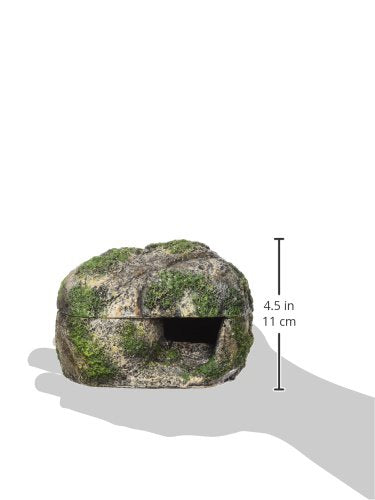 Zilla Rock Lair textured moss surface—rougher texture helps shedding skin.