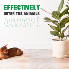 Zipcase scat mat spikes closeup shows humane deterrent for cats and dogs.