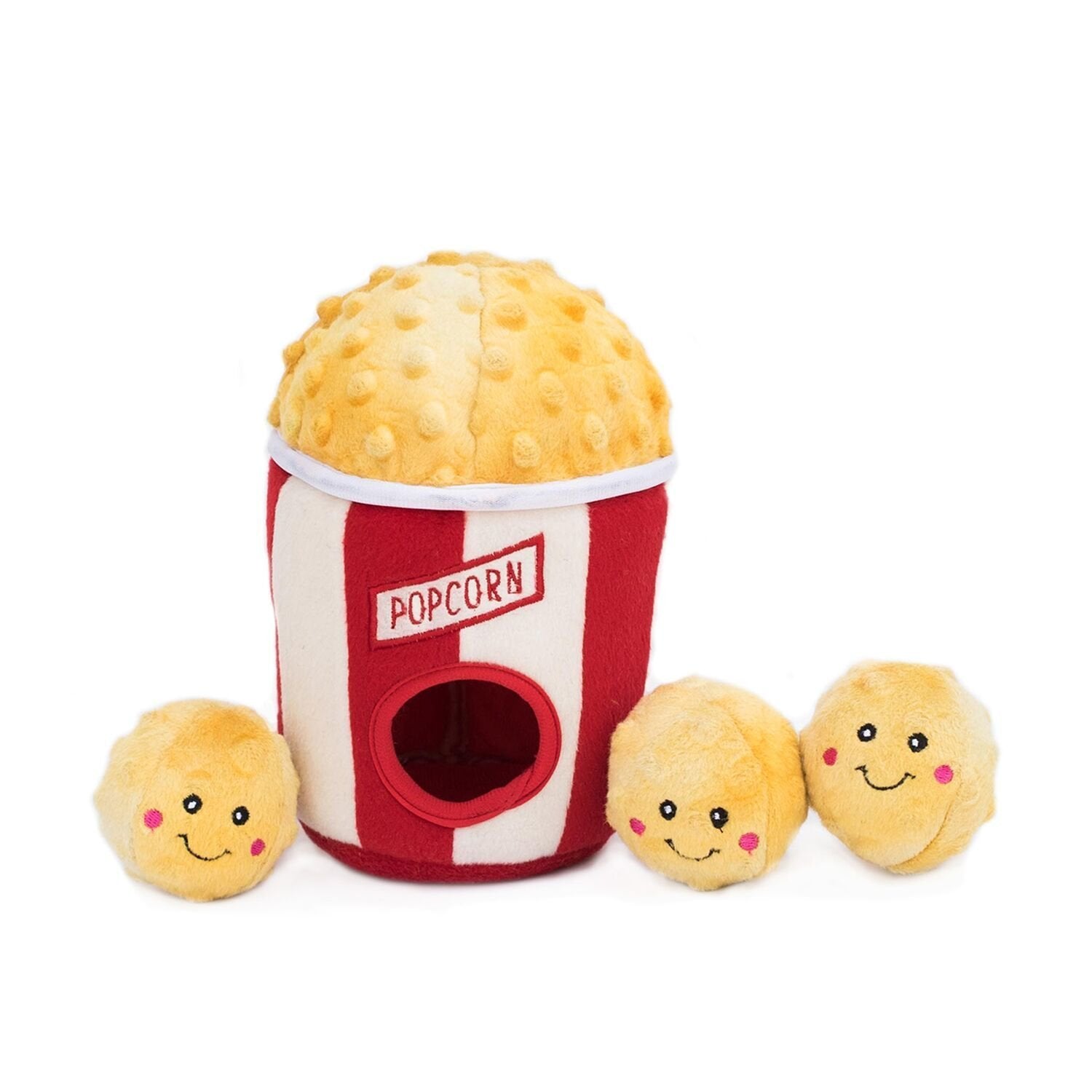 ZippyPaws Burrow popcorn bucket housing for interactive enrichment and easy cleaning