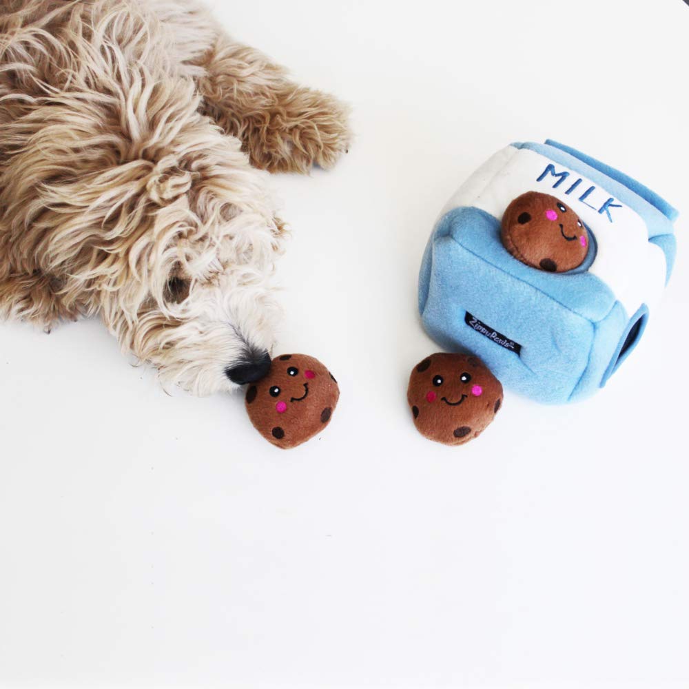 ZippyPaws Burrow soft plush fabric delivers comfortable play sessions