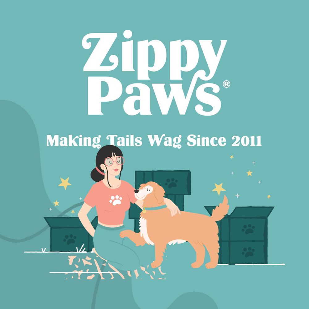 ZippyPaws Crinkle Monkey, juguete plush, ideal para sesiones de juego en casa.