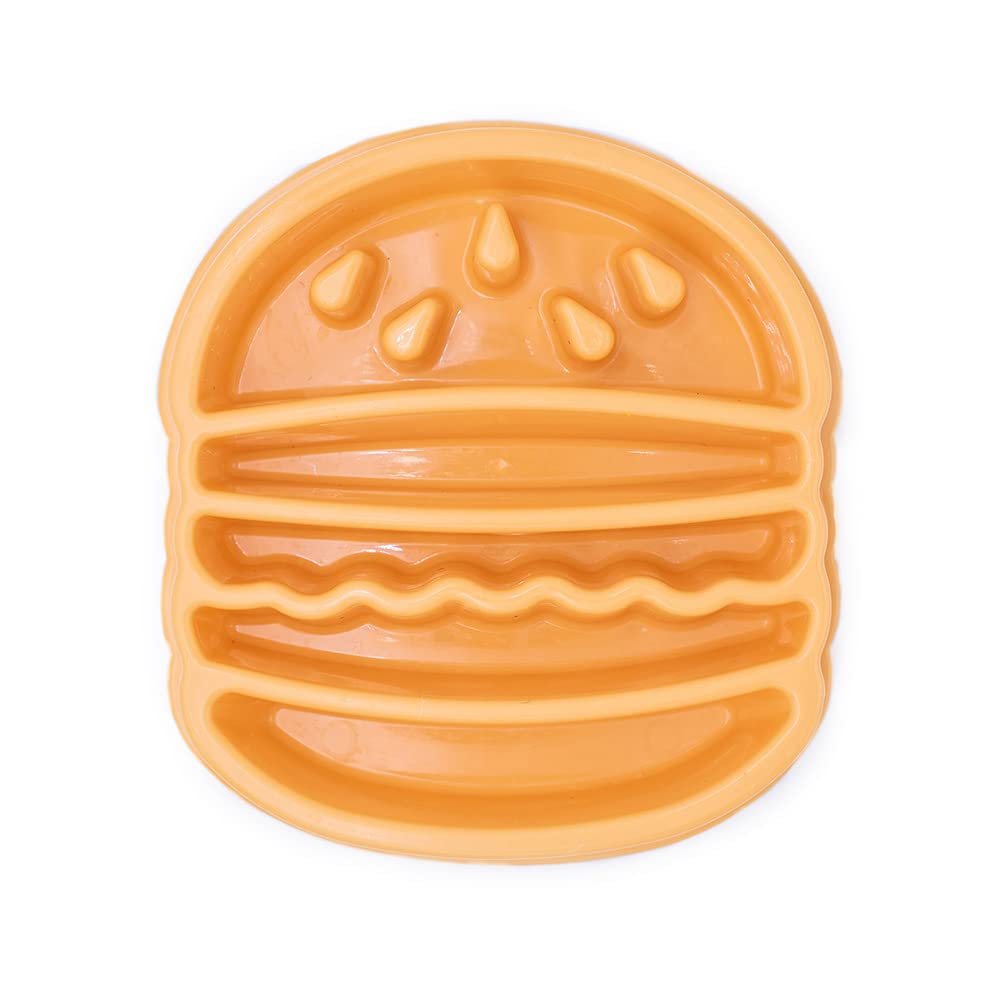 ZippyPaws Happy Bowl slow-feeder burger design for calmer meals