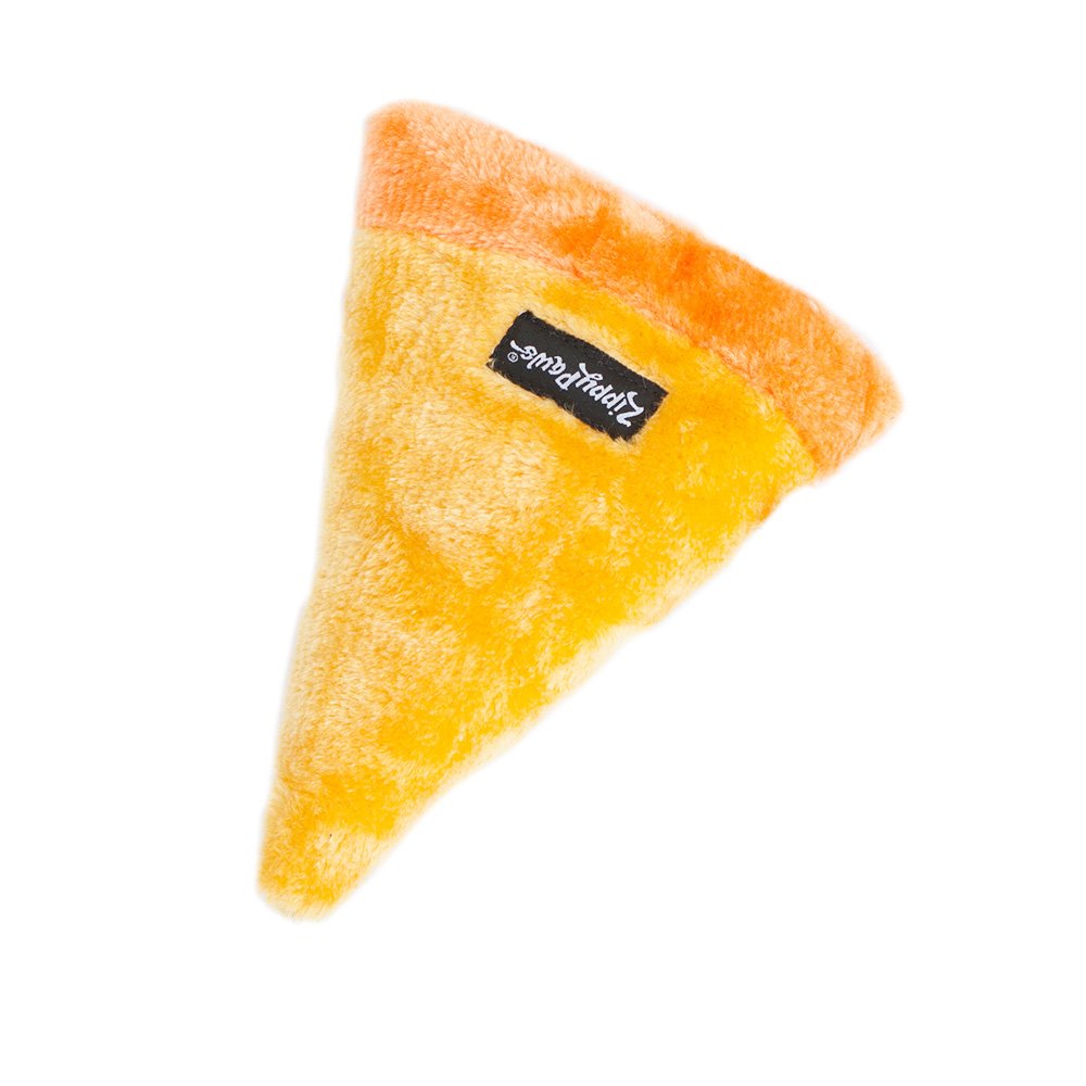 ZippyPaws NomNomz pizza toy soft plush for cozy cuddle sessions.