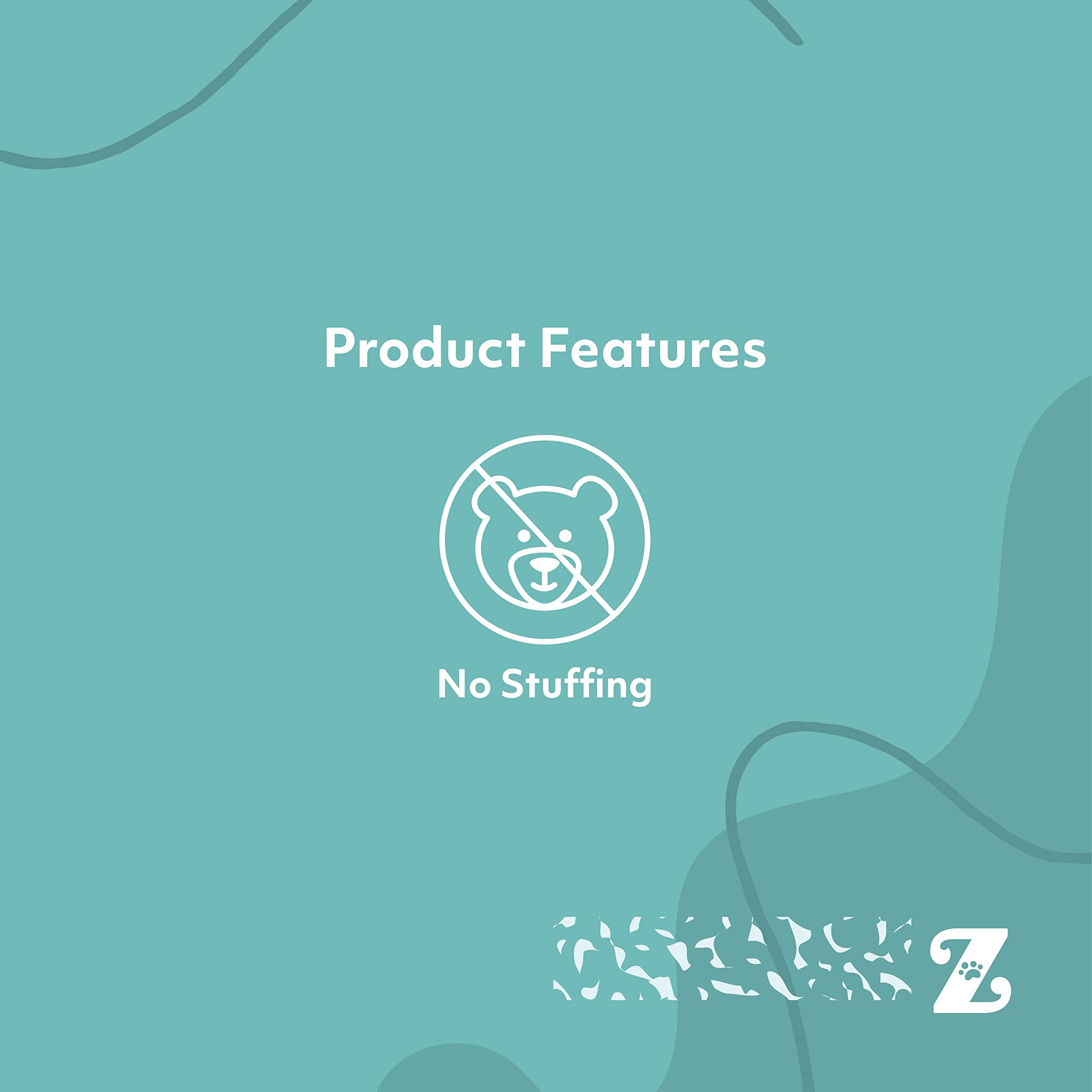 ZippyPaws Skinny Peltz Ardilla peluche suave para sesiones de juego