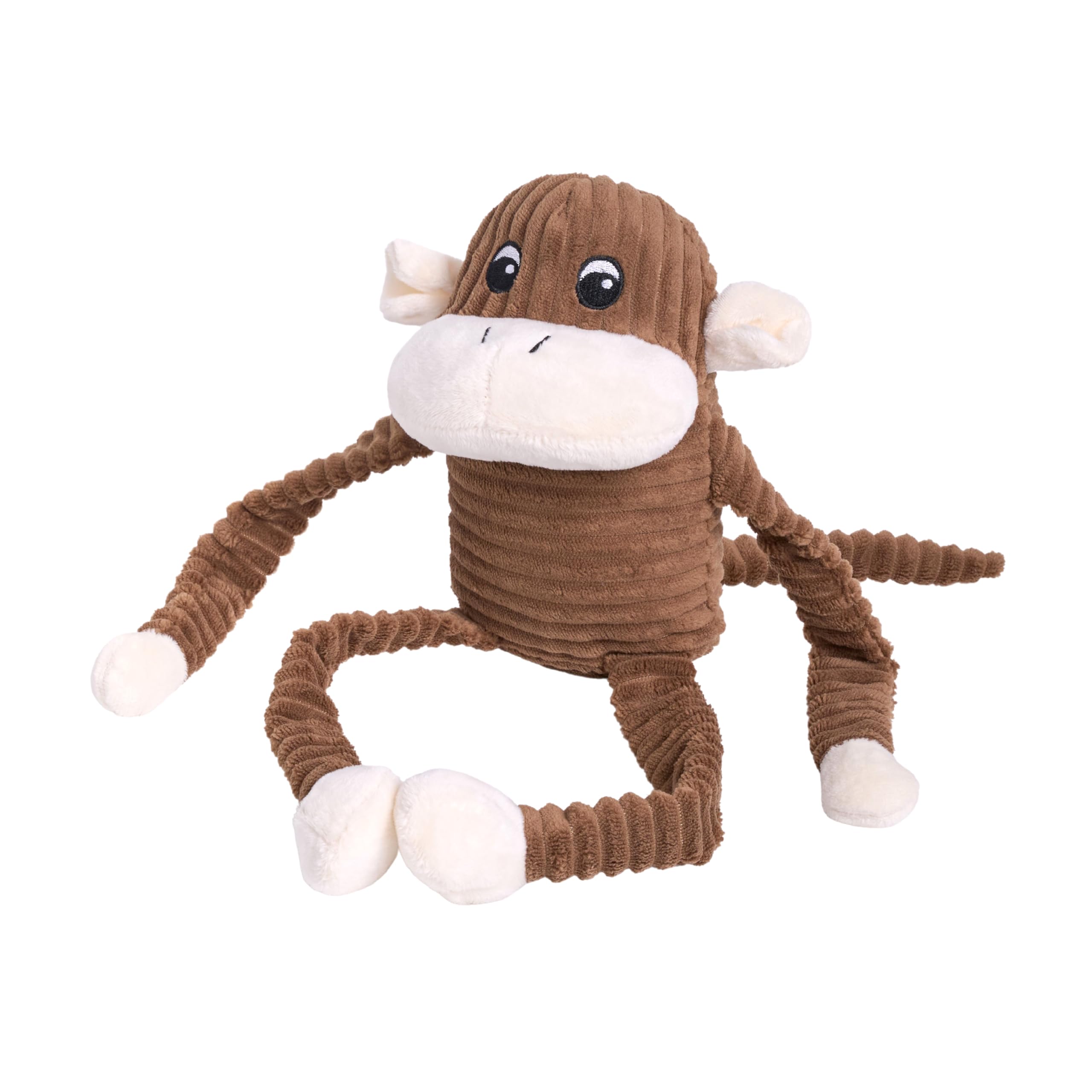 ZippyPaws Spencer mono crinkle brazos para agarre seguro y masticación suave