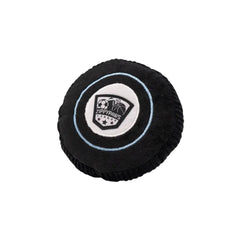 ZippyPaws SportsBallz disco hockey para perros, juguete suave para morder sin dañar dientes.