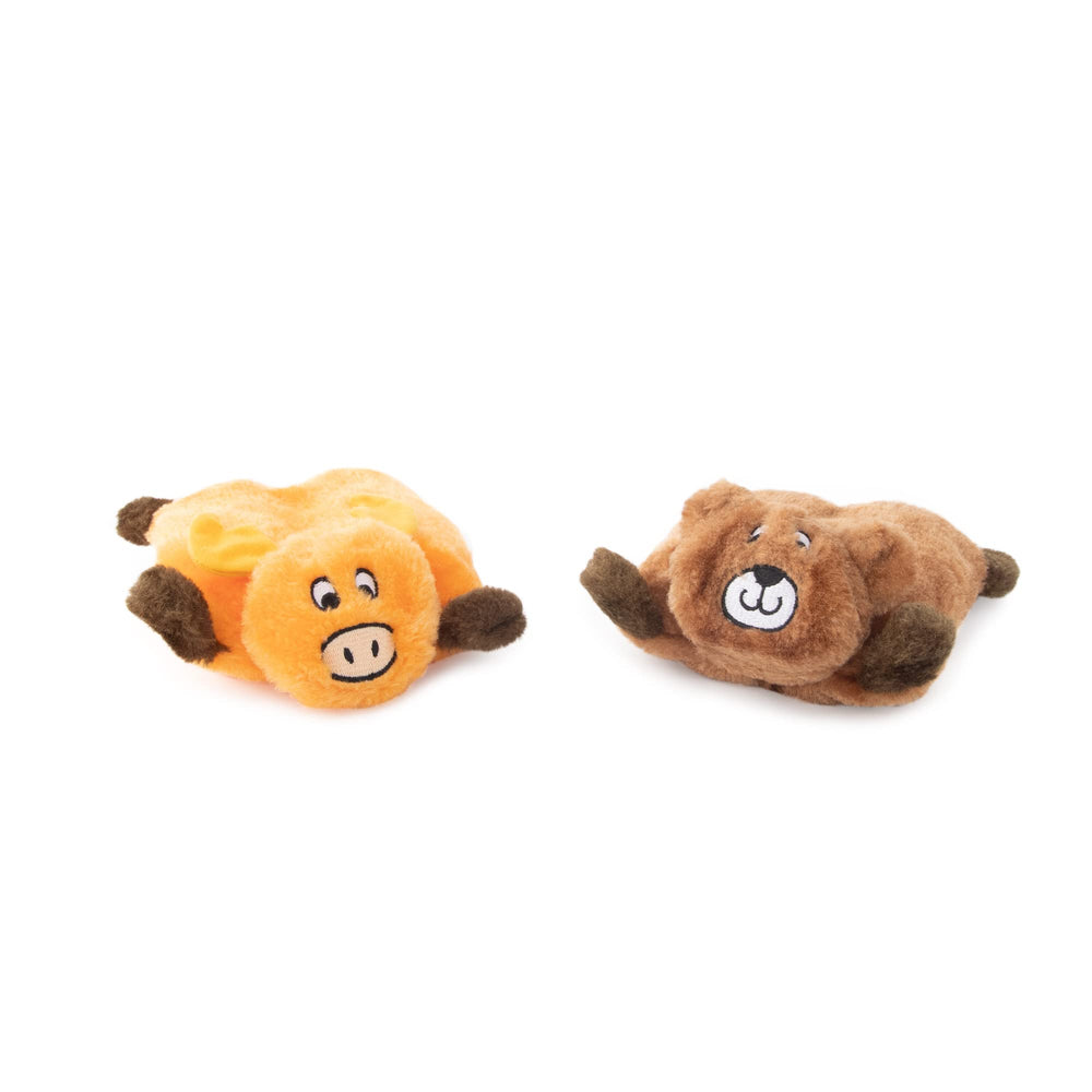 ZippyPaws Squeakie Pad Bear – engaging bear design for interactive, mess-free play.