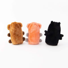 ZippyPaws Valentines Miniz Squeakie Buddies image featuring compact plush squeakers ideal for small dogs.