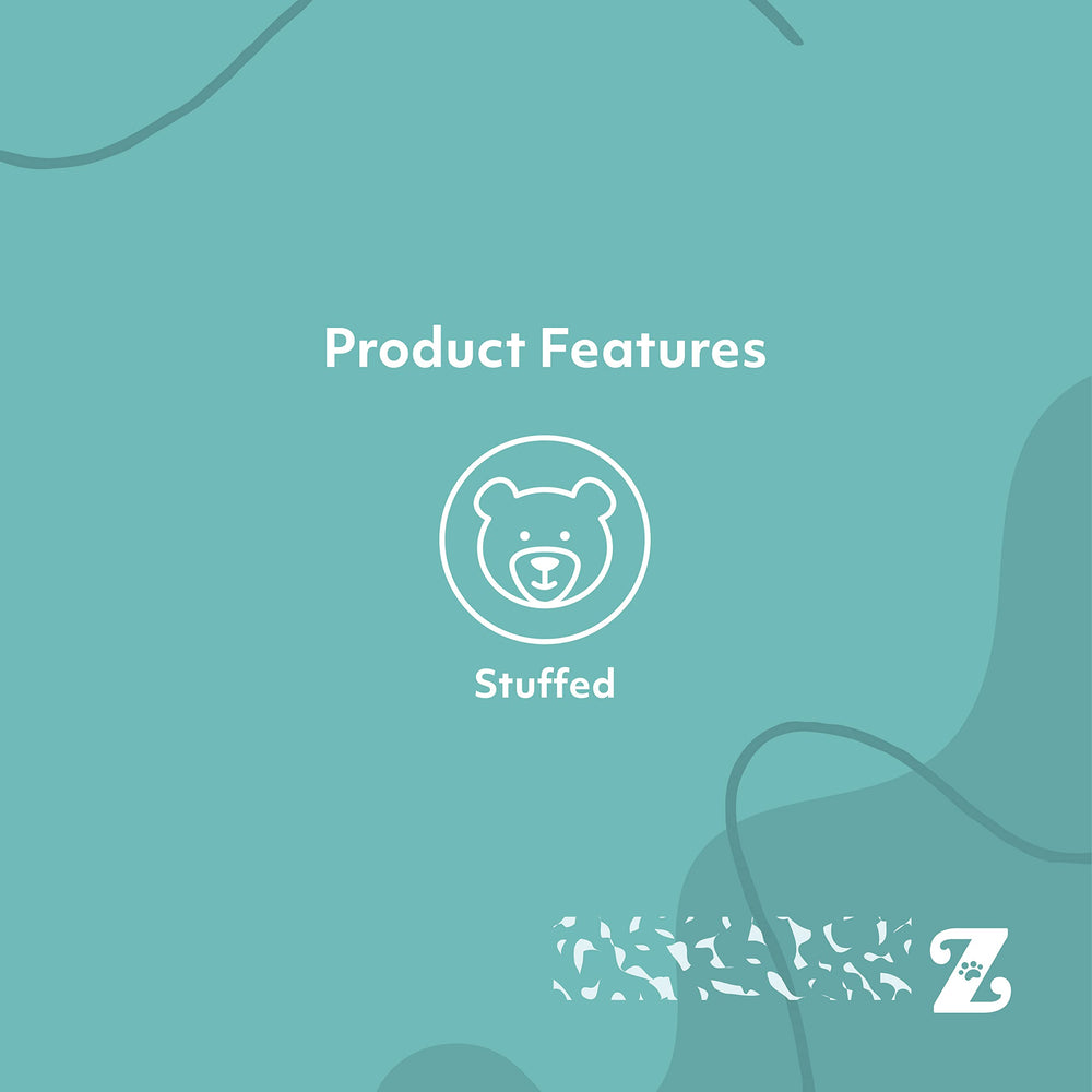 ZippyPaws Wooliez care label image showing machine wash guidance