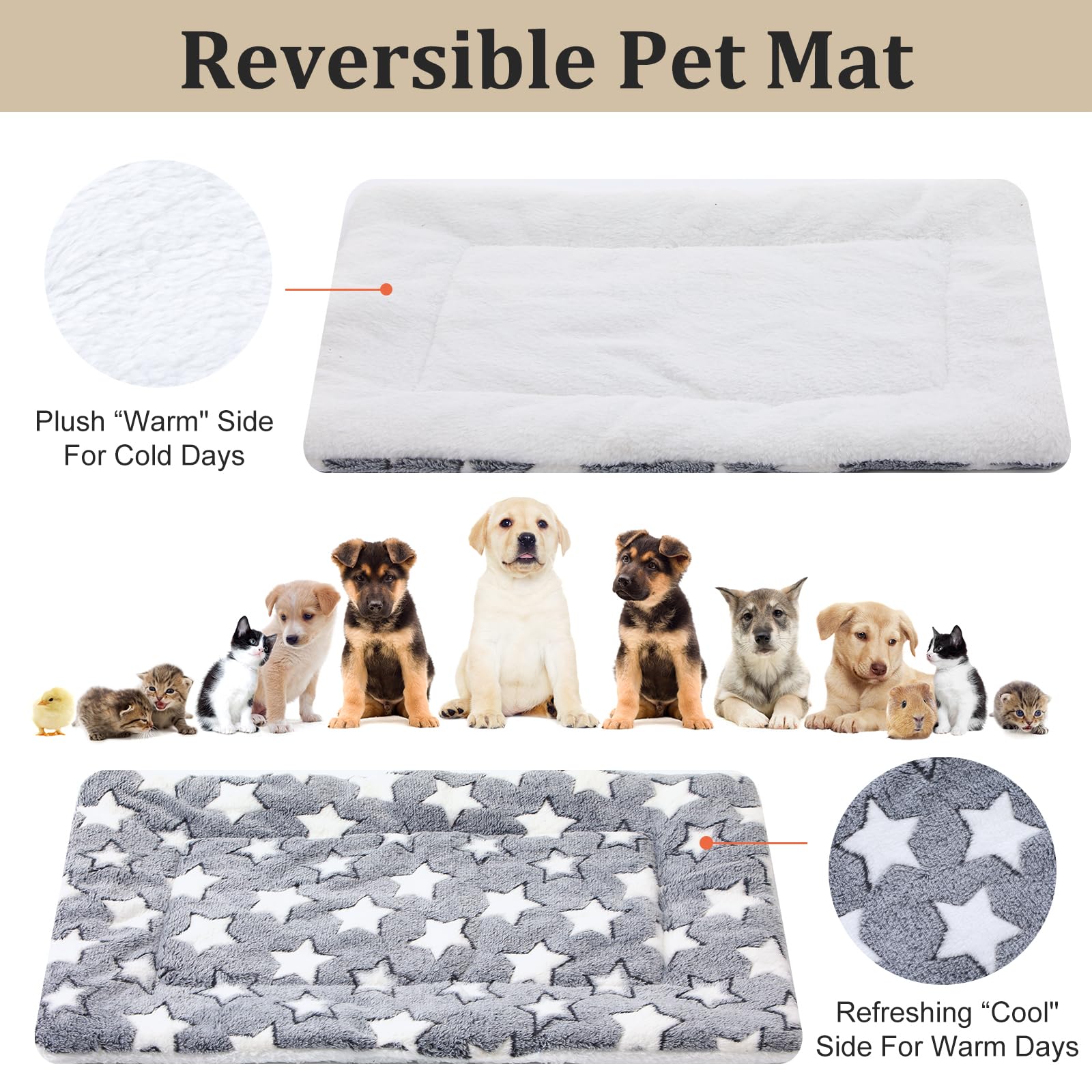 Zisiueel machine-washable pet pad—easy cleaning between uses