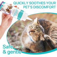 ZIXAOK ear odor removal powder helps freshen ears after outdoor play.