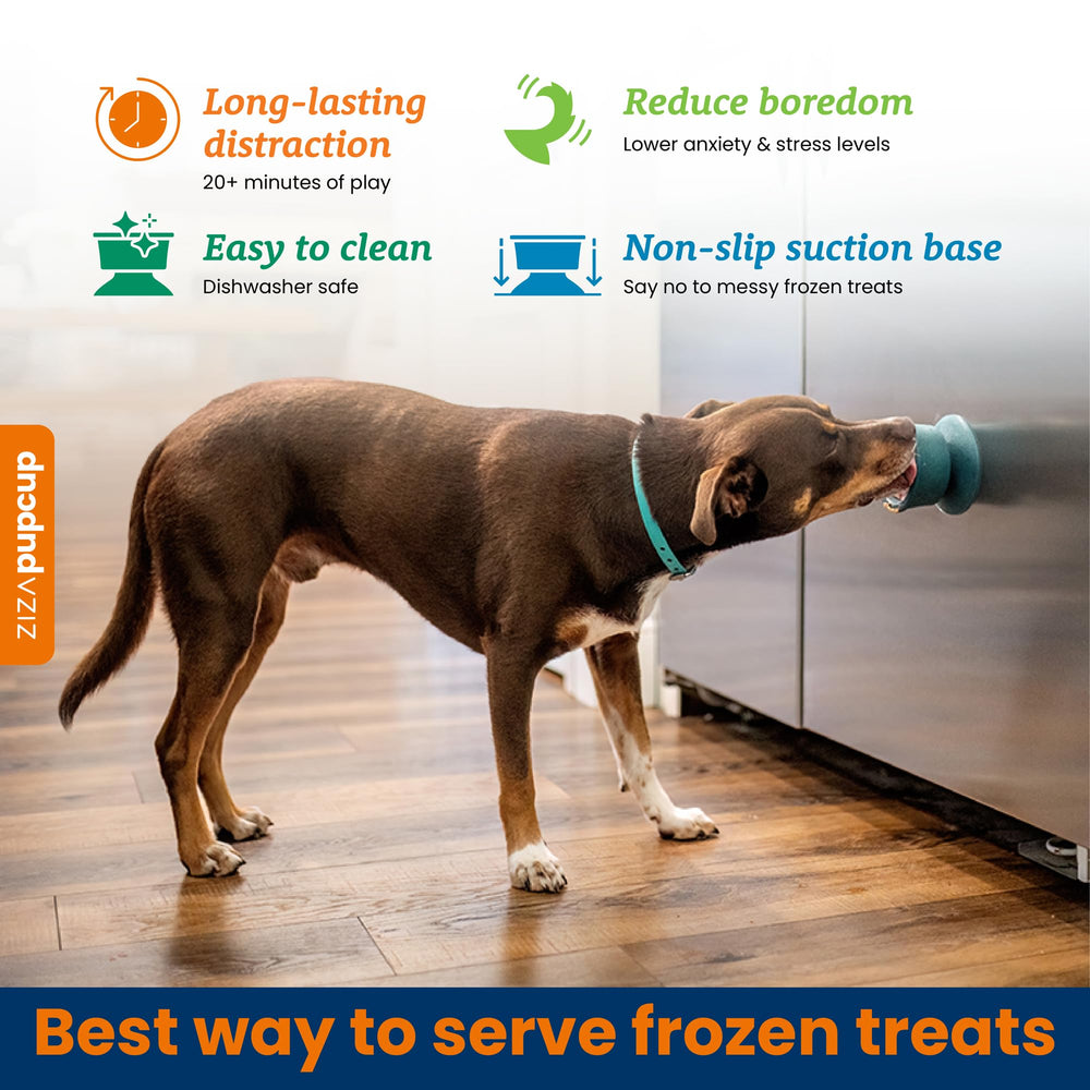ZIZA Pets PUPCUP easy-fill and easy-clean design for quick refills