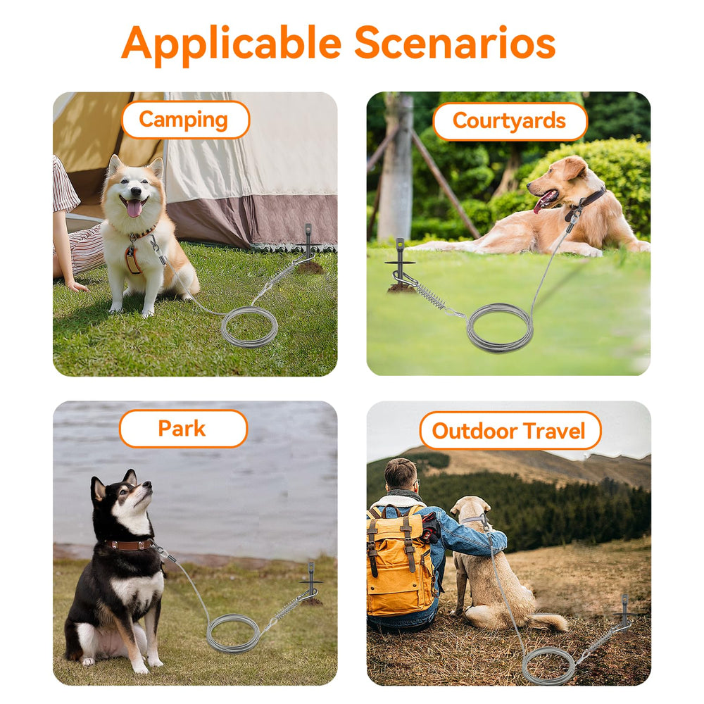 Zizouoe outdoor-uses camping canopy anchoring with Zizouoe stake