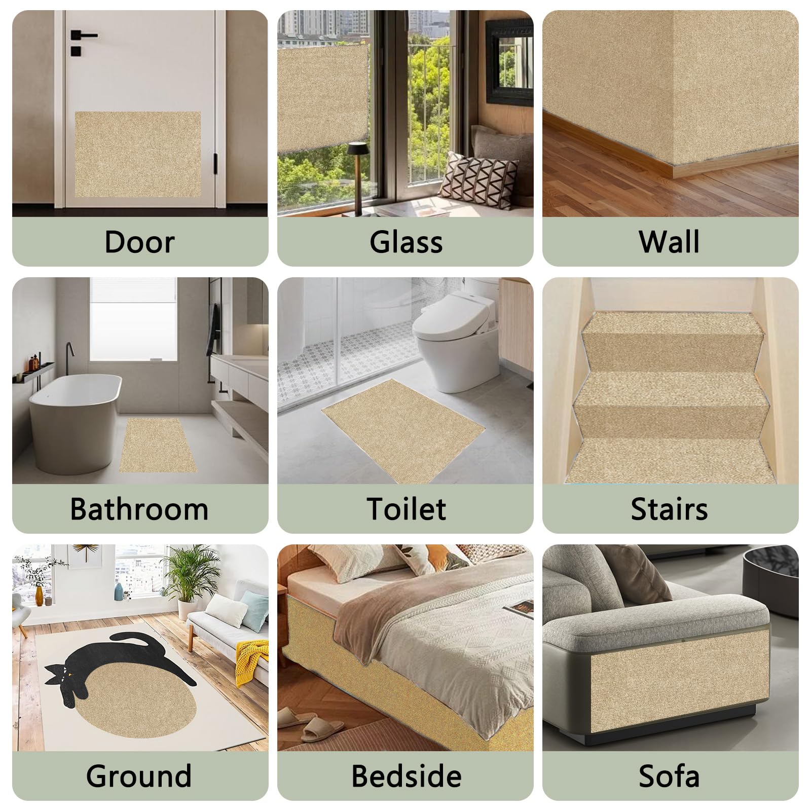 ZLAFM mat uses tear-resistant soft felt for long wear.