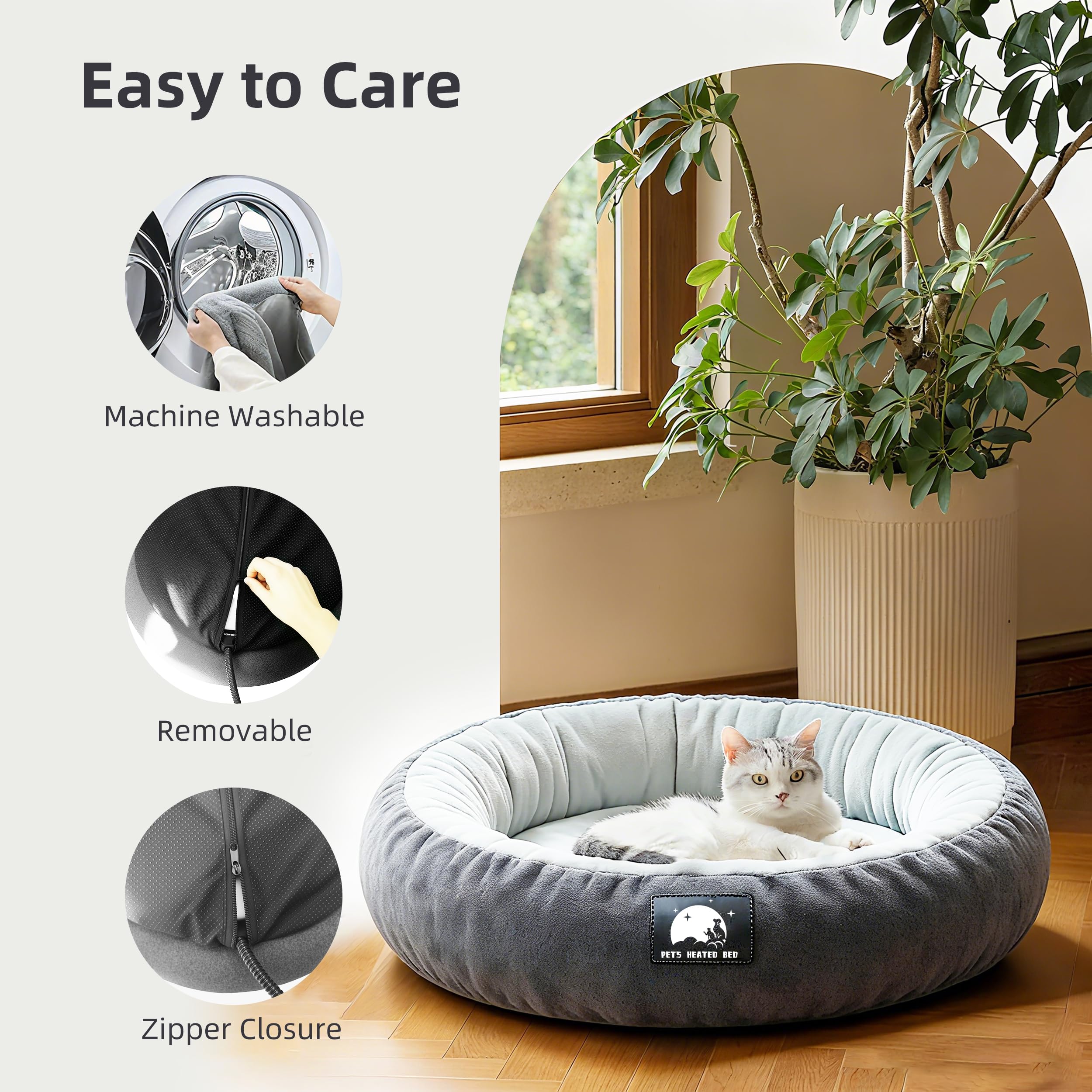 ZNOFAN heating-pad controls demonstrate adjustable warmth for comfort.