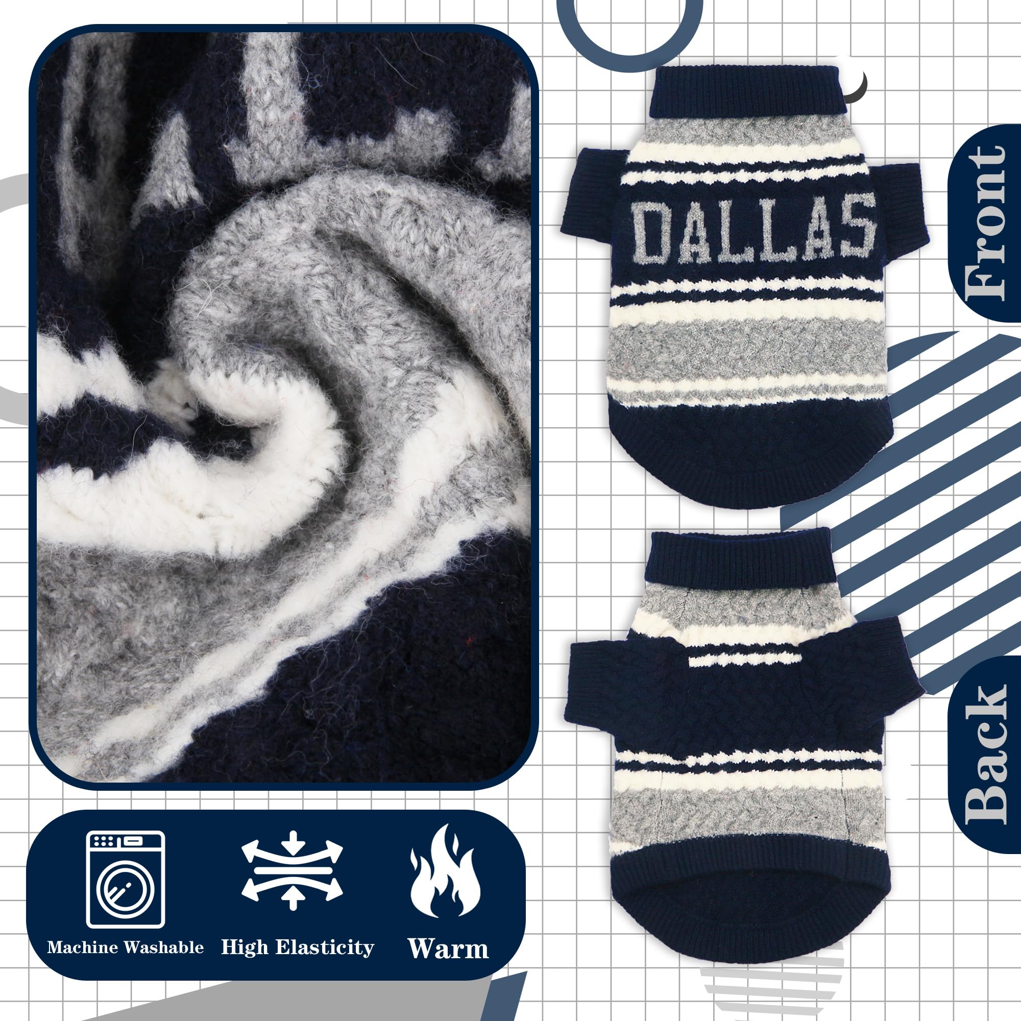 ZOARVEXD Dallas belly-cut design allows quick potty breaks during walks