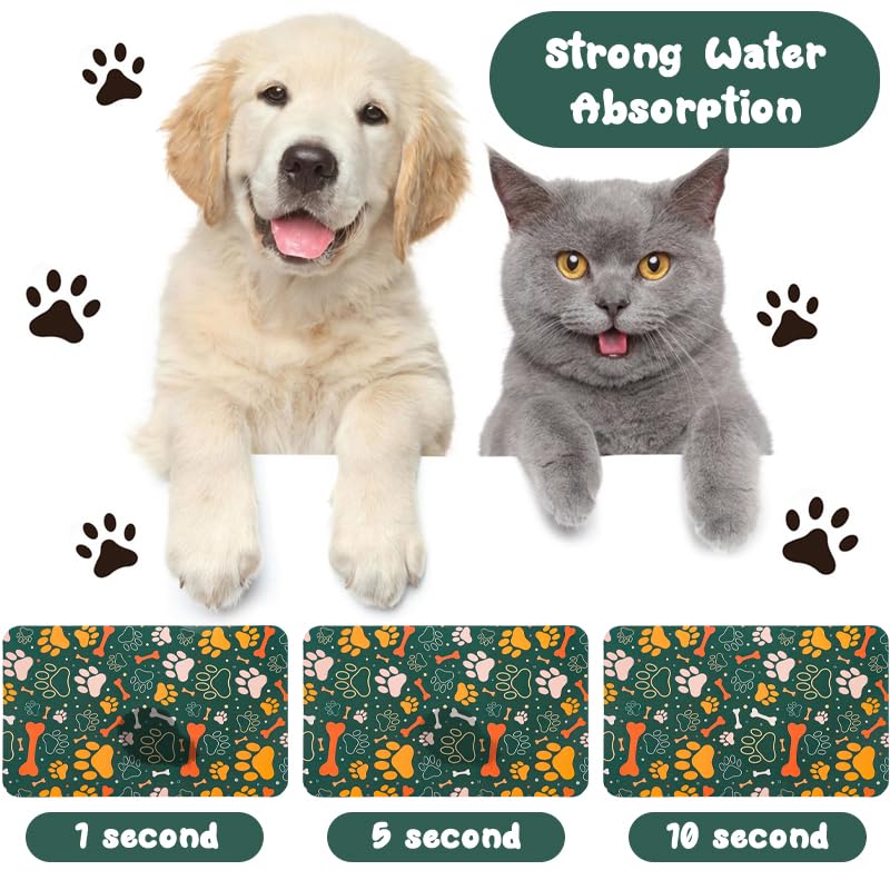 Zoeeya Dog Food Mat easy-clean option for machine wash or scrubbing