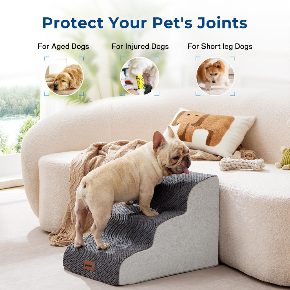 ZOMISIA 35D foam core provides sturdy support during climbs for pets