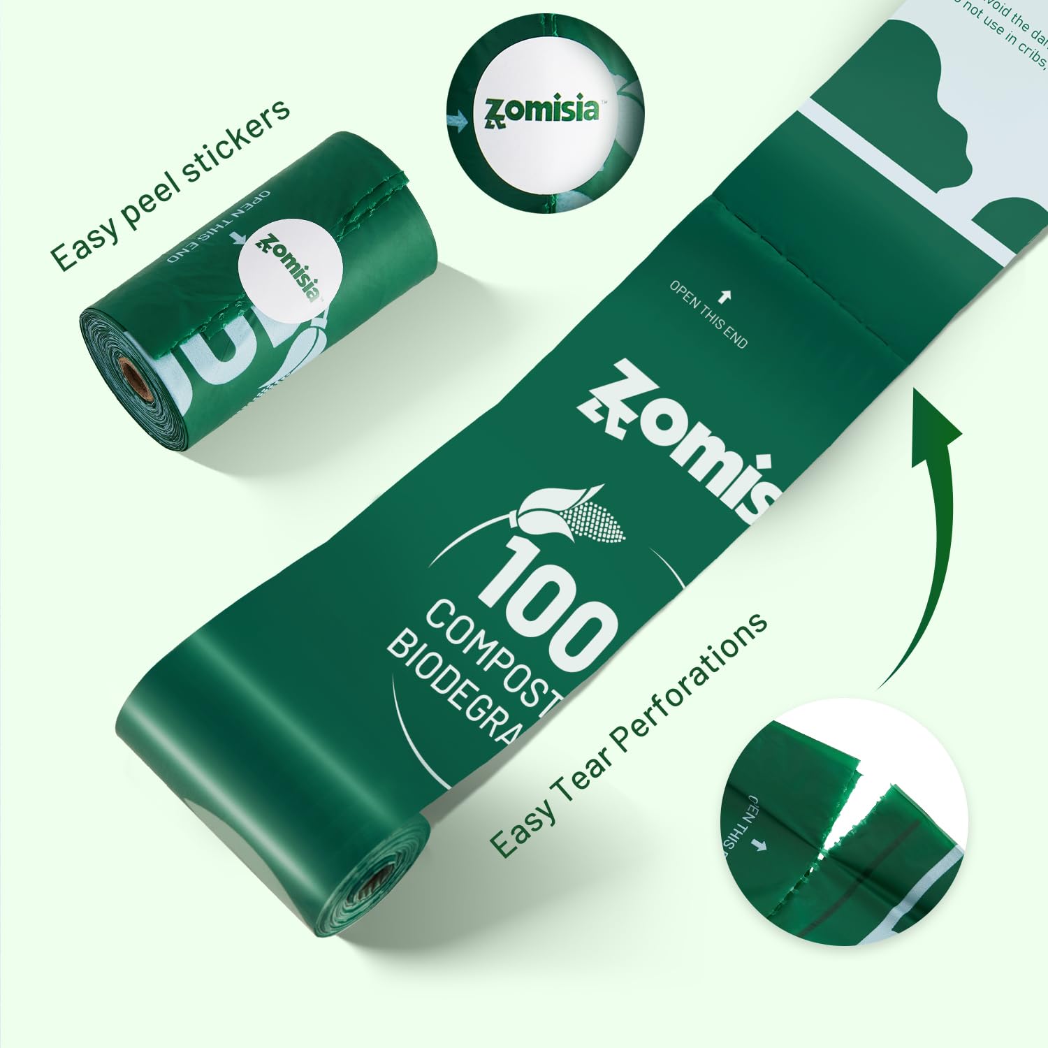 ZOMISIA BPI ASTM D6400 certified for trusted compost safety.