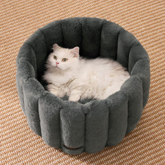ZOMISIA cat bed non-slip bottom close-up for secure rest