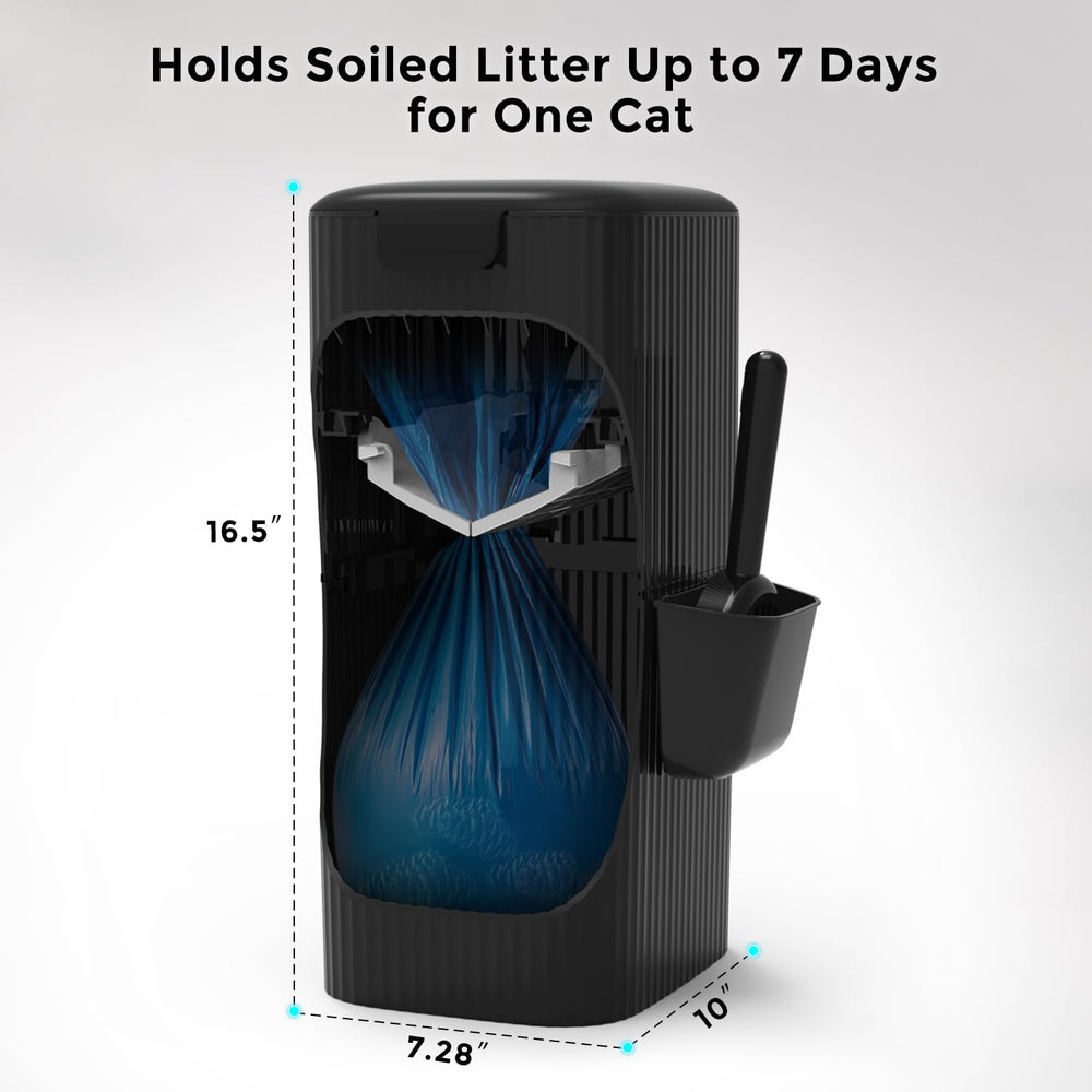 ZOMISIA detachable suction cups keep the unit secure against tipping.
