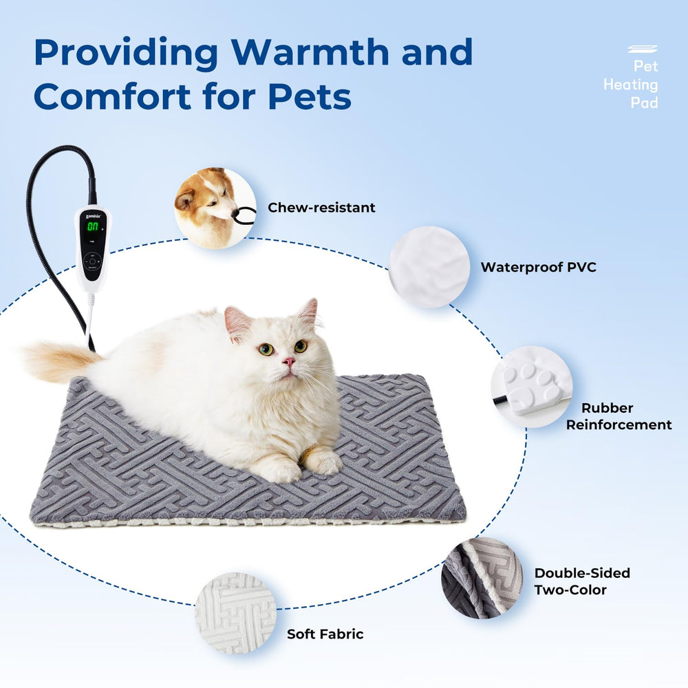 ZOMISIA removable fleece cover shows machine-washable maintenance