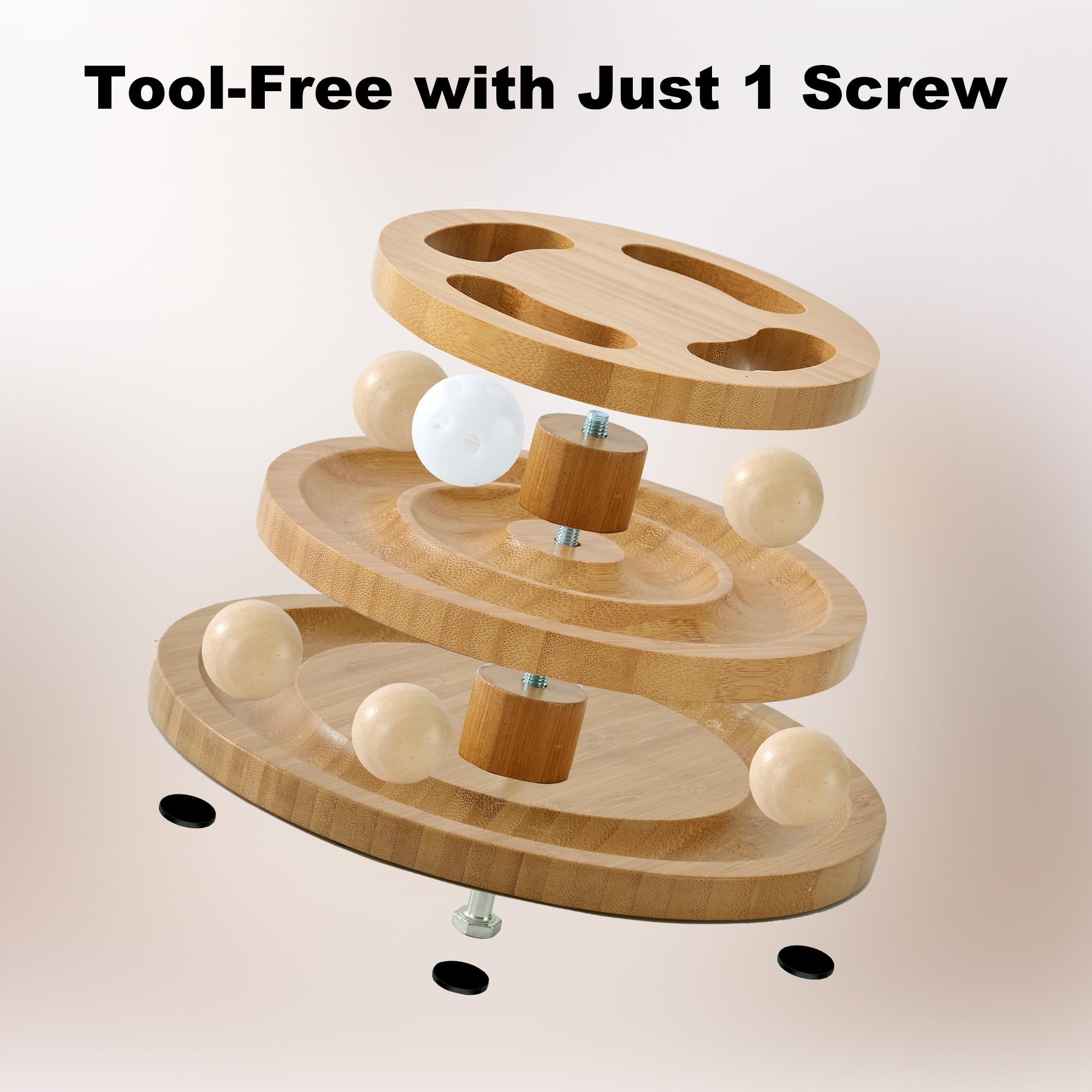 ZOMISIA easy-assembly-insert-screw enables quick setup for instant play.