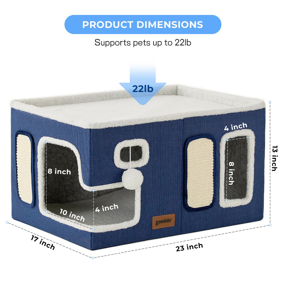 ZOMISIA foldable design enables easy storage and relocation