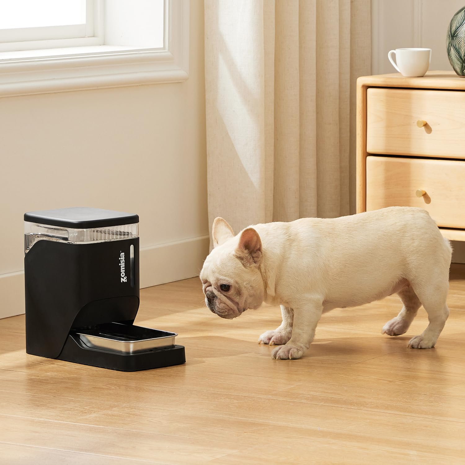 ZOMISIA Gravity Cat Water Dispenser is easy to clean after use.