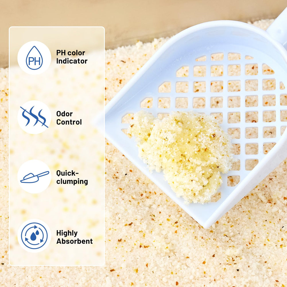 ZOMISIA odor-control silica litter sealing in smells around the box