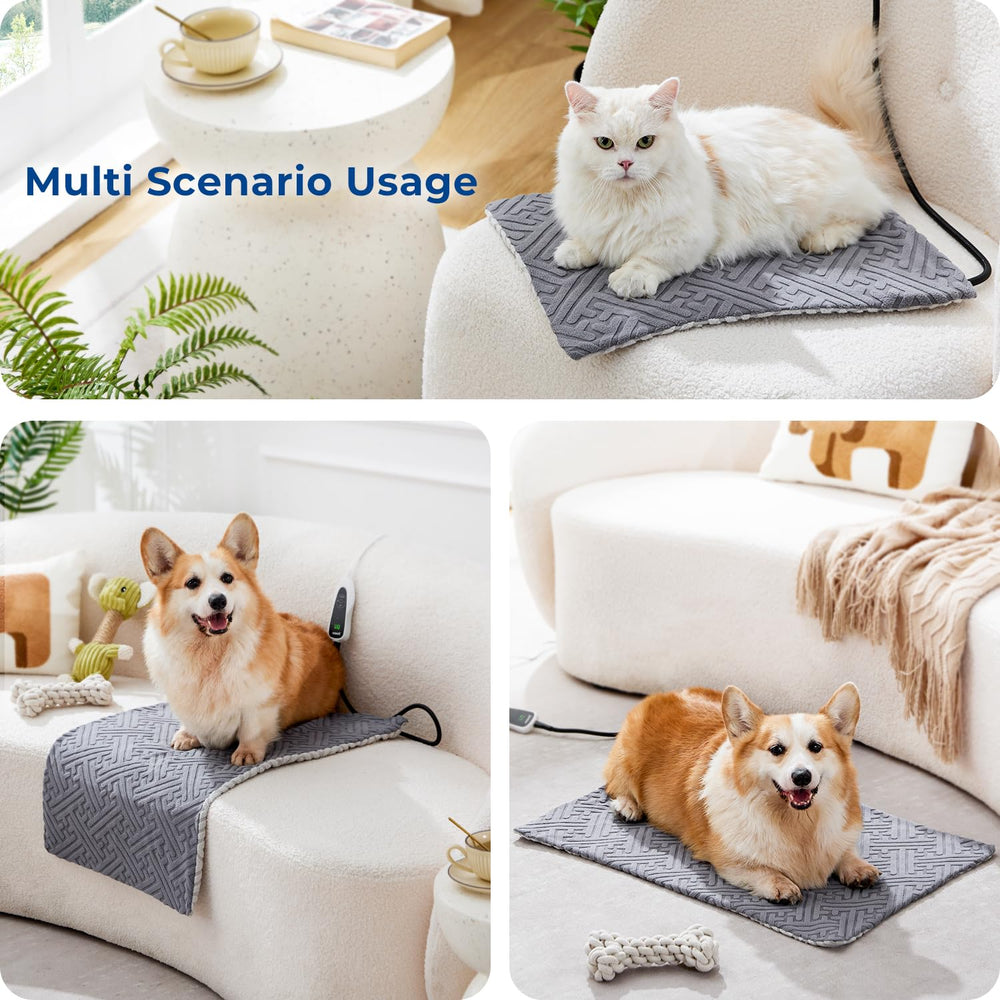 ZOMISIA heating pad shows waterproof core design for easy cleaning and daily use.
