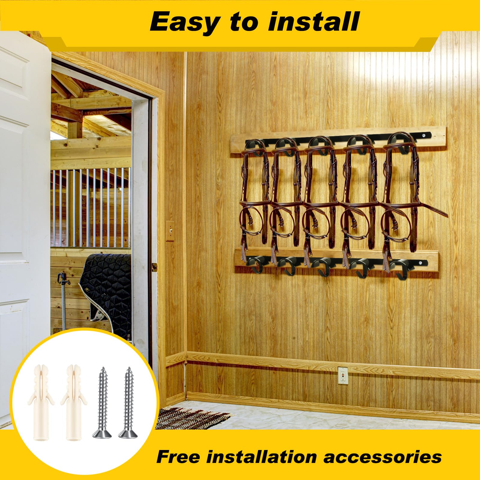 Zonon multipurpose livestock hooks suitable for horses and more.