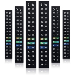 Zonon stick-on thermometer strip adhesive: quick brewing temperature indication
