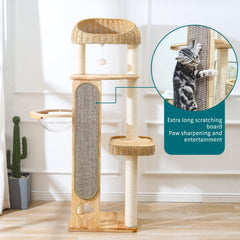 Zonoria Zephyria extra-long sisal blanket emphasizes extended scratching area