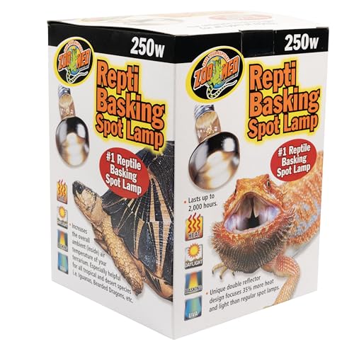 Zoo Med basking-spot-lamp-250w reflector detail shows double reflector for stronger warmth