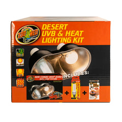 Zoo Med double reflector concentrates heat toward the basking surface