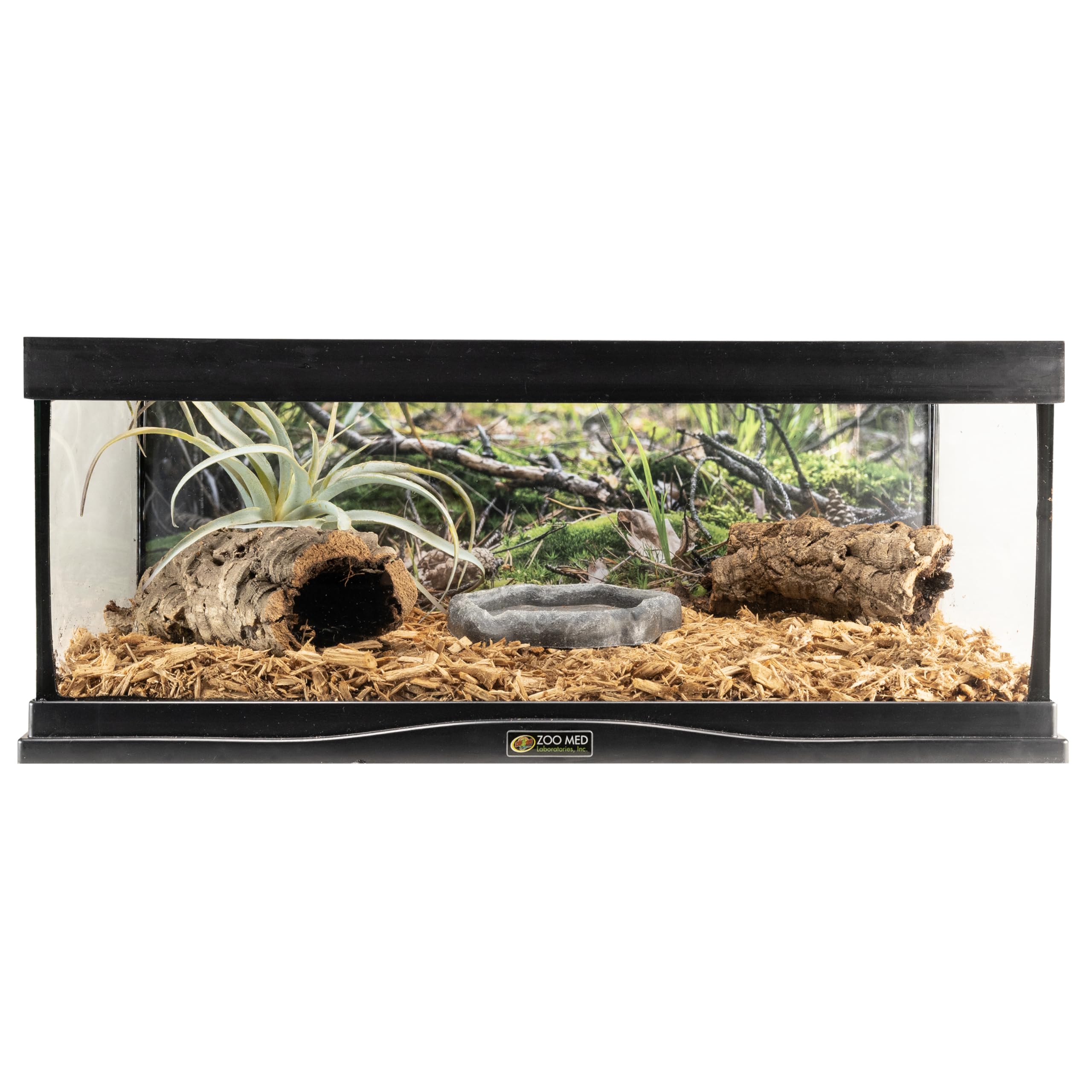 Zoo Med Forest Floor Bedding tarantula-enclosure image forest-tone substrate.
