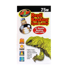Zoo Med 75W para mantener un ambiente de calor estable.