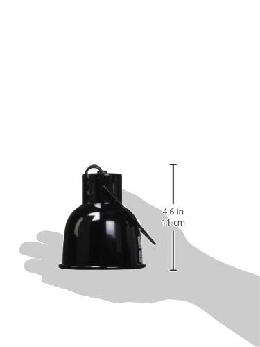 Zoo Med Nano Dome 40W UVB light over hatchling habitat for safe basking.