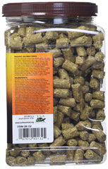 Zoo Med Natural Grassland Tortoise Food long-stem fiber detail suggests grazing-like feeding