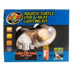 Zoo Med Nightlight Heat Lamp assembly creates a warm, visible basking area